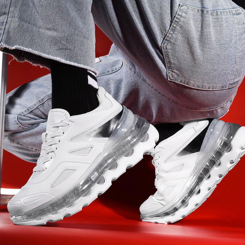 Full Palm Air Cushion PU Sports & Casual Sneakers