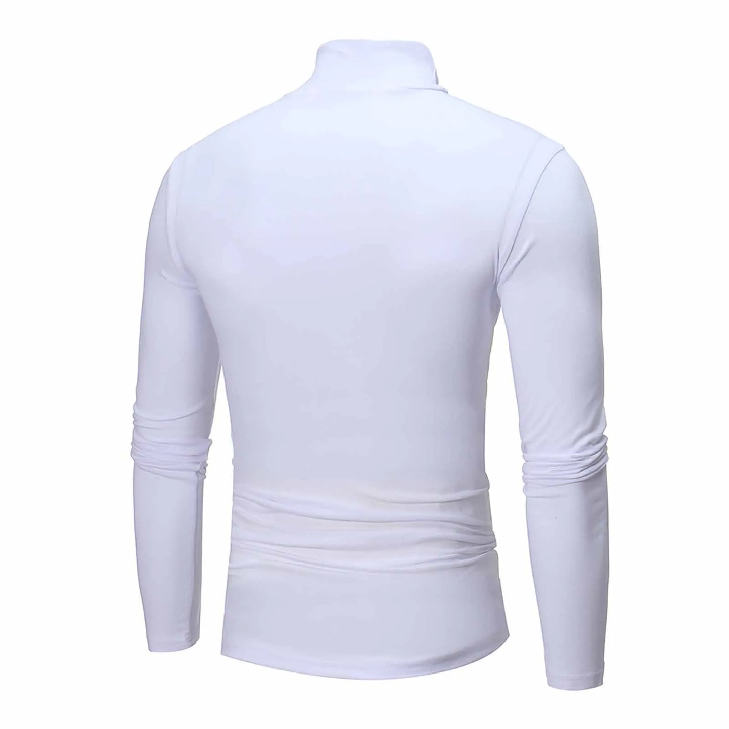 New Men's handsome half turtleneck bottom shirt,  gentle and comfortable, suitable for autumn, winter, senior undershirt