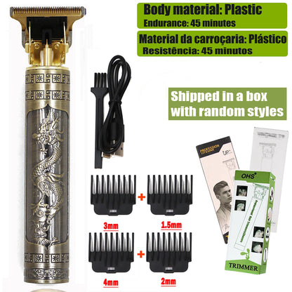 T9 0mm Precision Electric Hair Clipper & Beard Shaver – Men's Body & Hair Trimmer