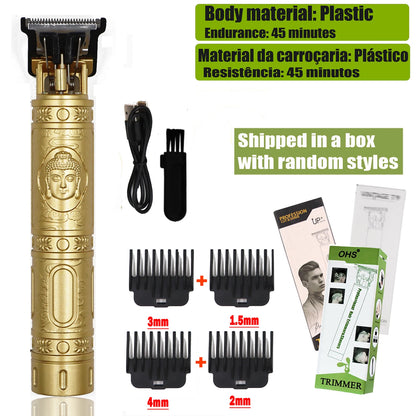 T9 0mm Precision Electric Hair Clipper & Beard Shaver – Men's Body & Hair Trimmer