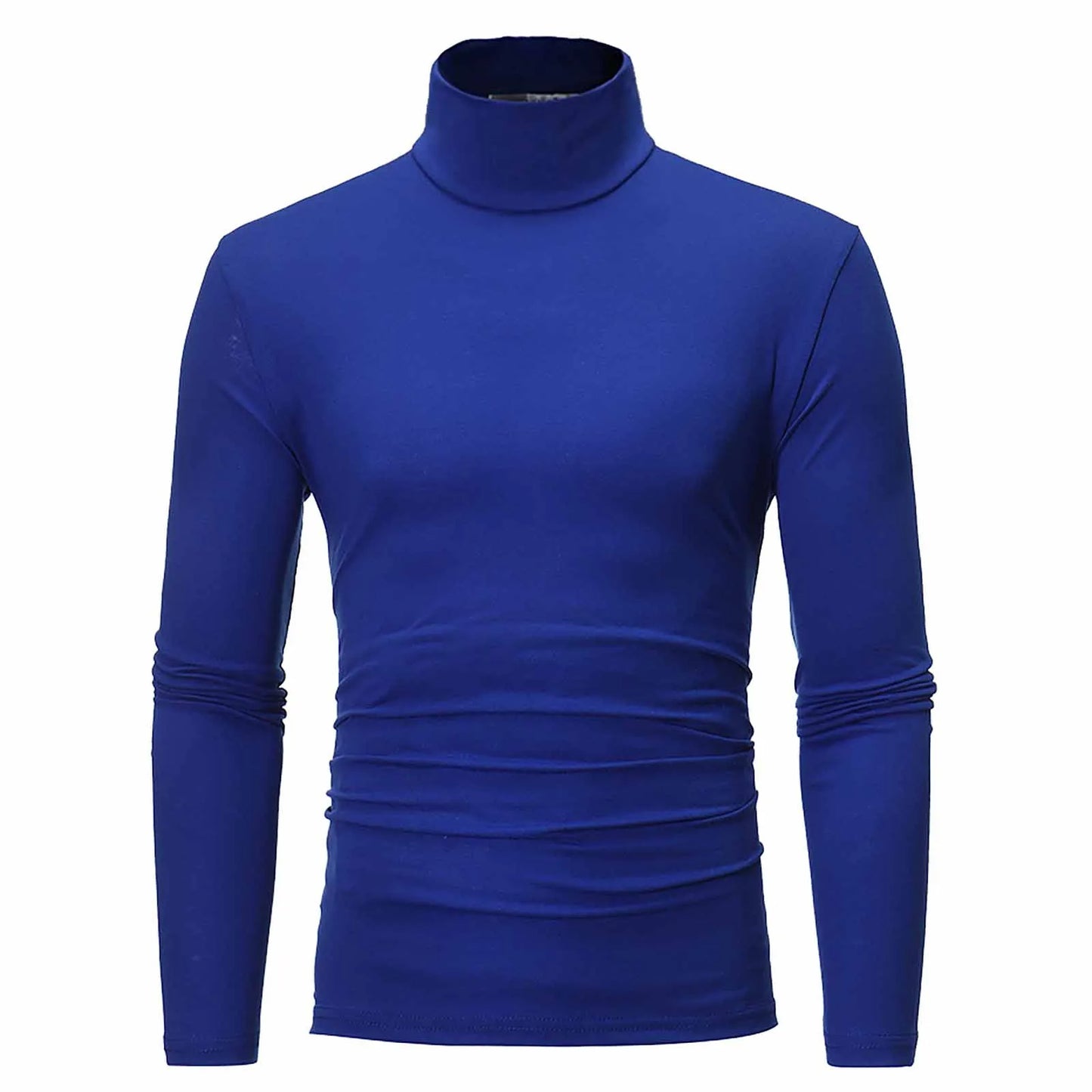 New Men's handsome half turtleneck bottom shirt,  gentle and comfortable, suitable for autumn, winter, senior undershirt