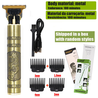 T9 0mm Precision Electric Hair Clipper & Beard Shaver – Men's Body & Hair Trimmer