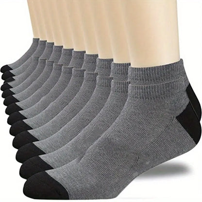 Cotton Breathable Ankle Socks for Summer Comfort (Pairs)