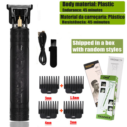 T9 0mm Precision Electric Hair Clipper & Beard Shaver – Men's Body & Hair Trimmer