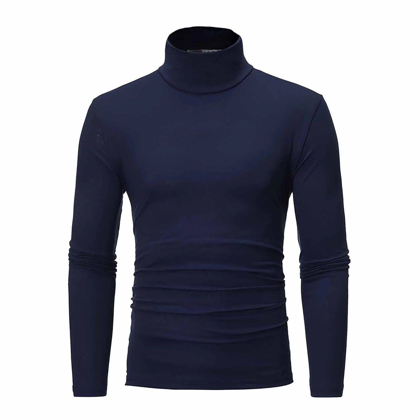 New Men's handsome half turtleneck bottom shirt,  gentle and comfortable, suitable for autumn, winter, senior undershirt