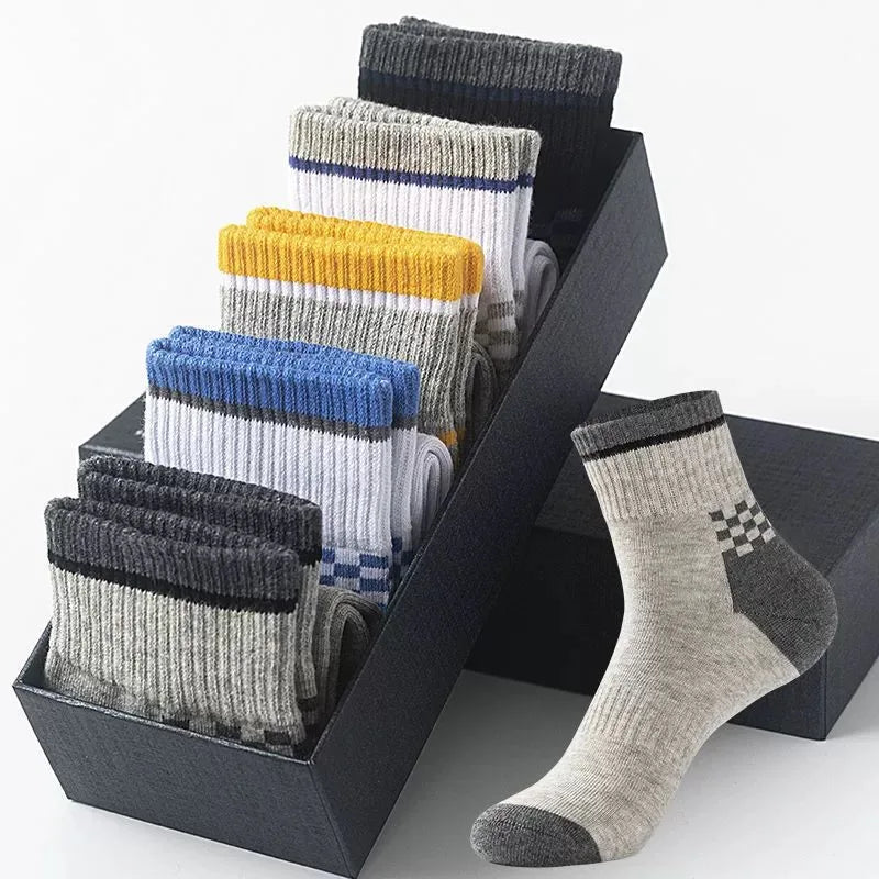 Cotton Breathable Ankle Socks for Summer Comfort (Pairs)