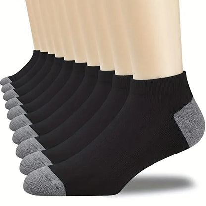 Cotton Breathable Ankle Socks for Summer Comfort (Pairs)